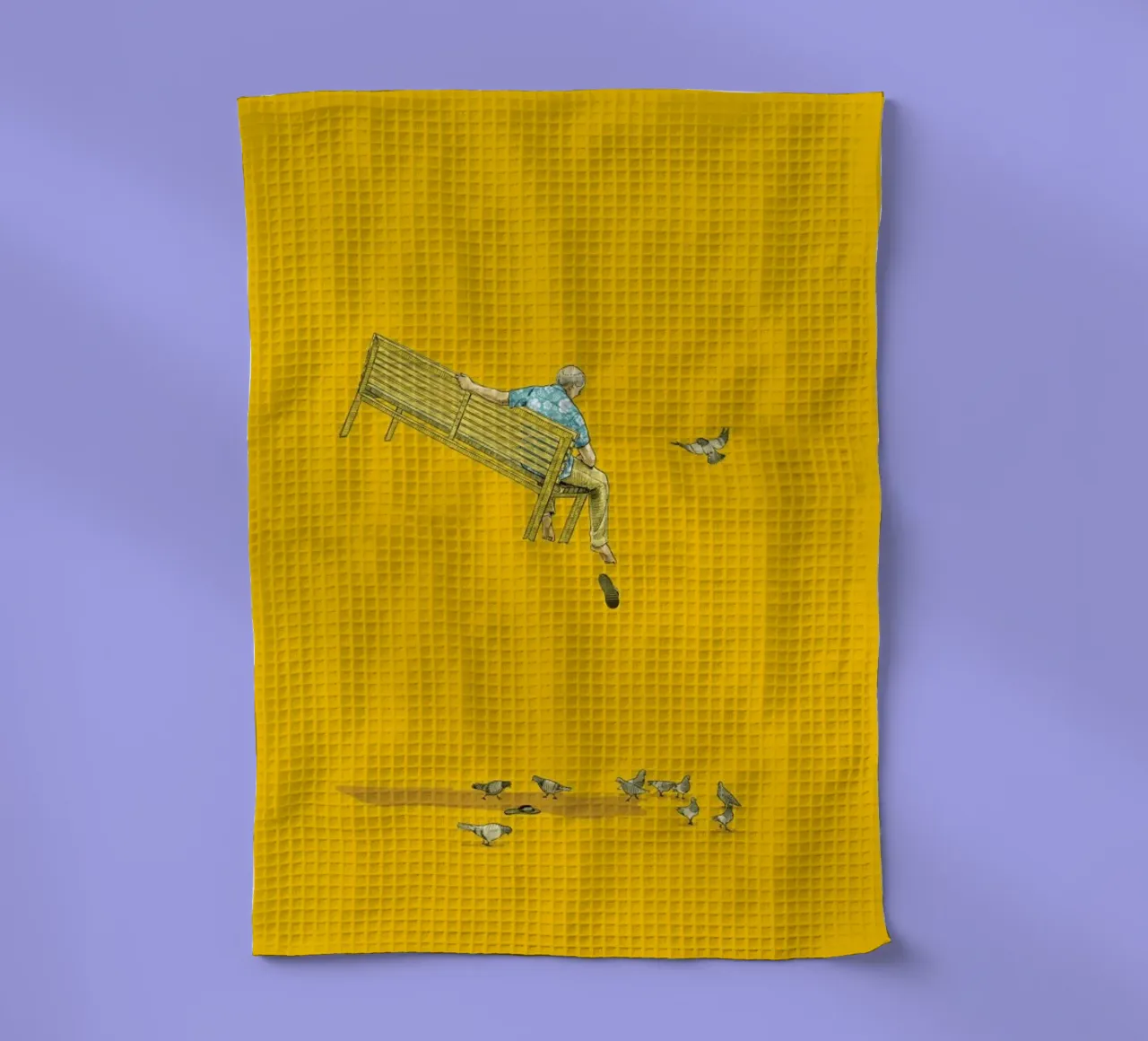 Float With the Pigeons canovaccio da cucina da Jason Ratliff