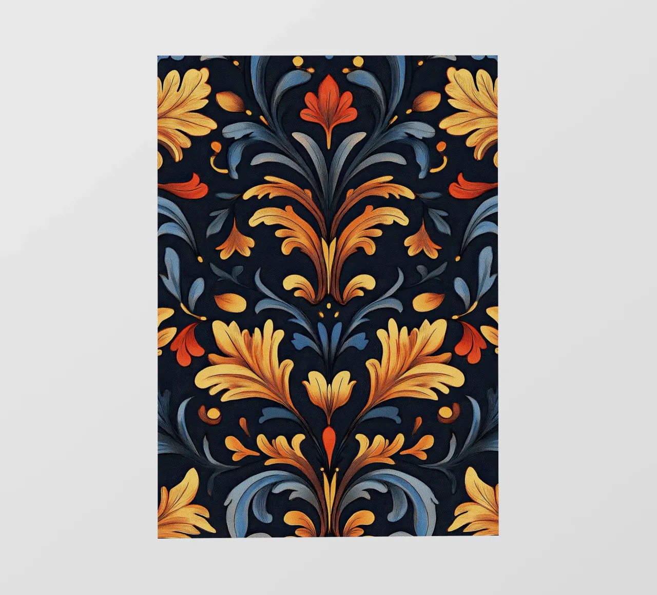 Art Nouveau - Sogno ornato a colori telo in pvc da Artful Bloom