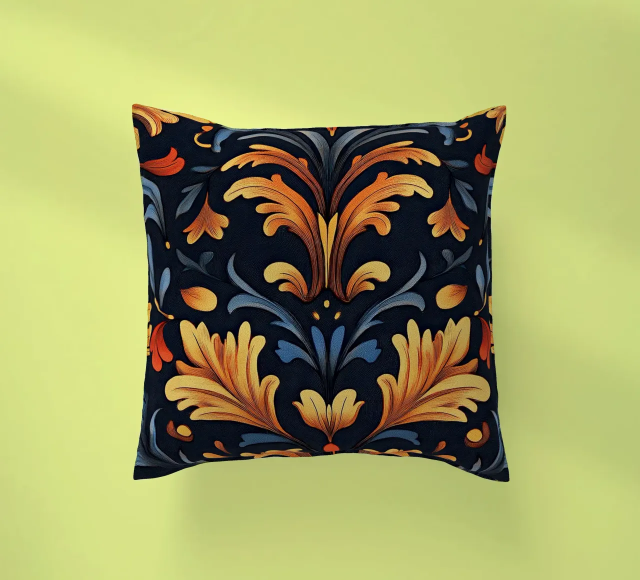 Art Nouveau - Sogno ornato a colori cuscino da Artful Bloom