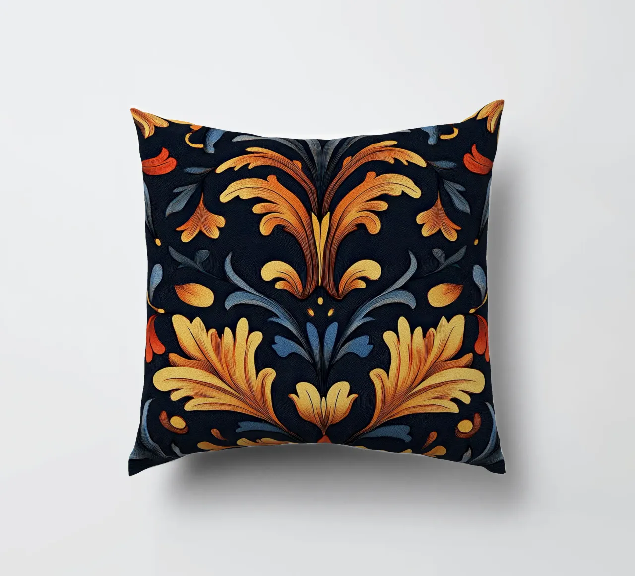 Art Nouveau - Sogno ornato a colori cuscino da Artful Bloom
