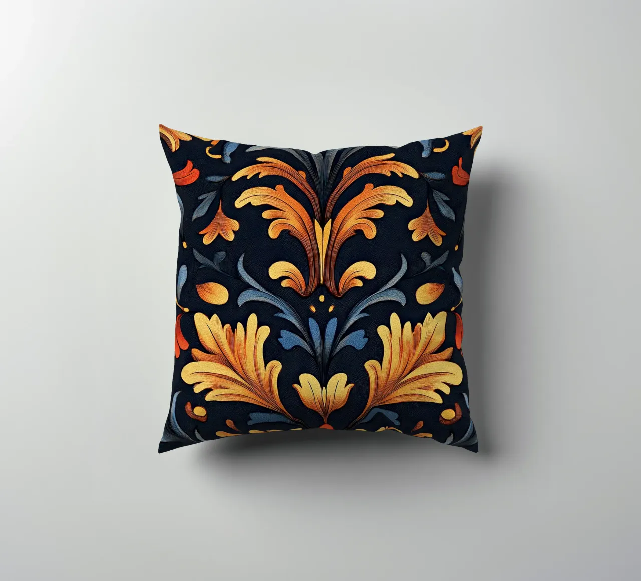 Art Nouveau - Sogno ornato a colori cuscino da Artful Bloom