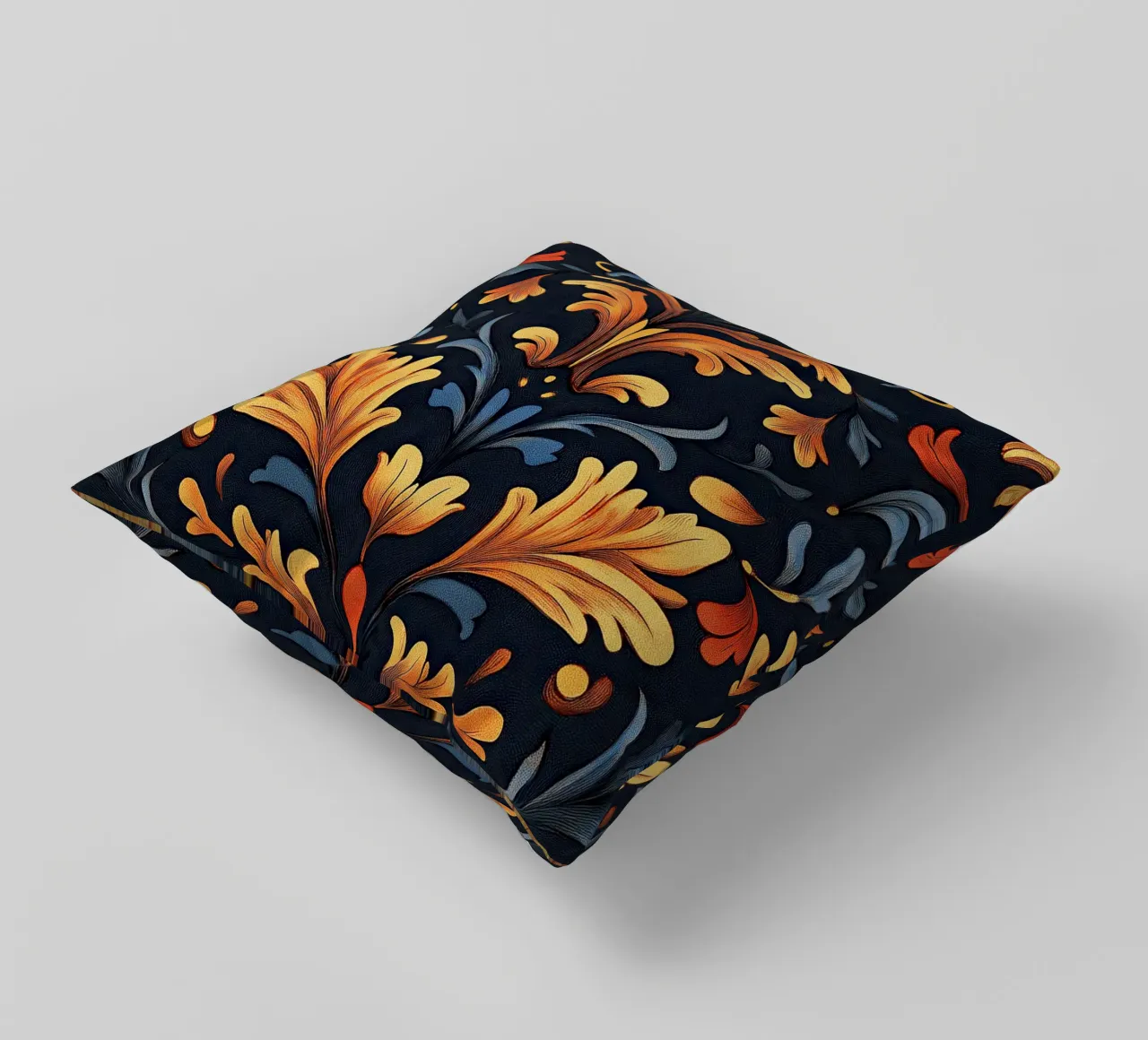 Art Nouveau - Sogno ornato a colori cuscino da Artful Bloom