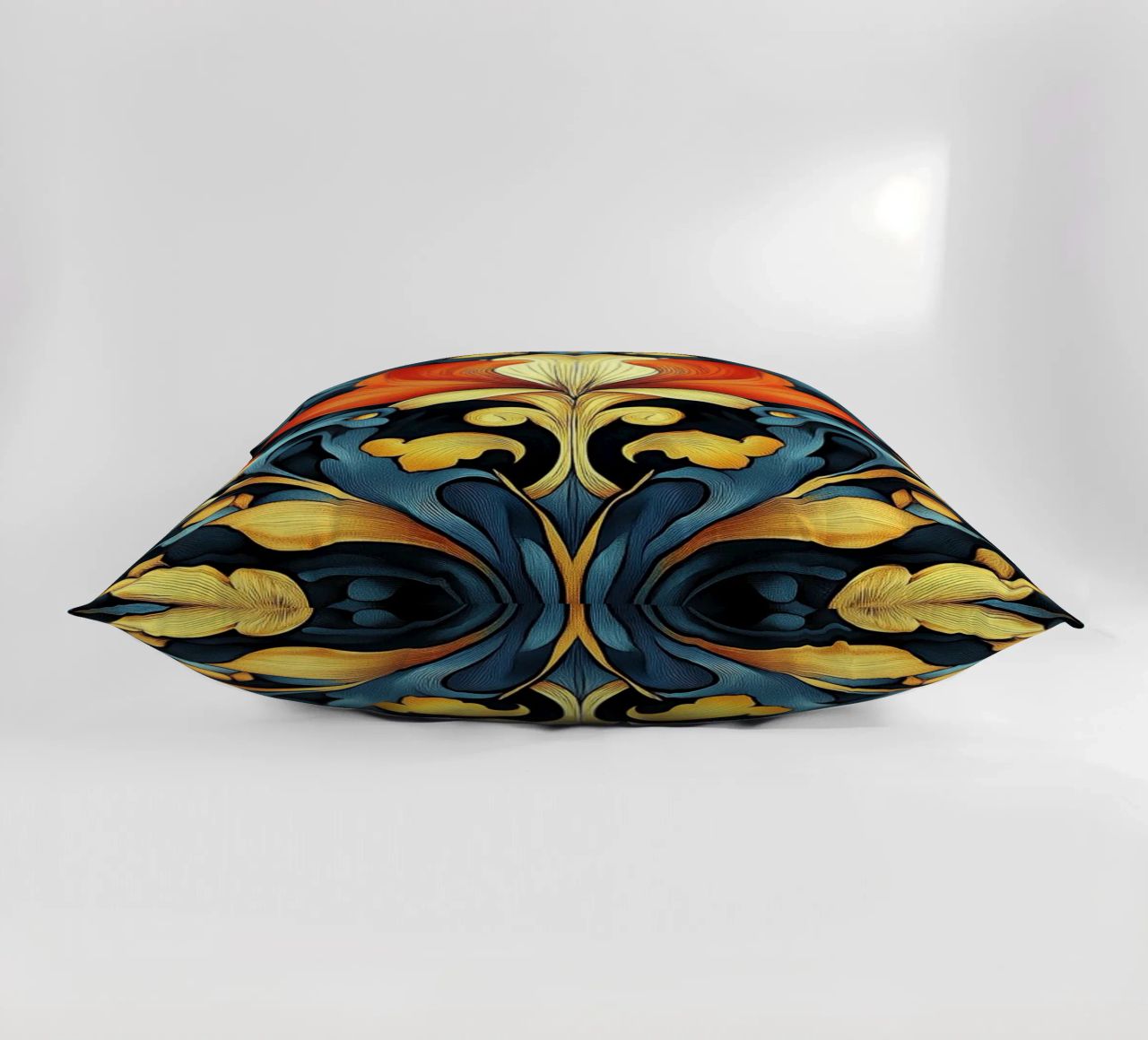 Art nouveau decorative cushion by Artful Bloom