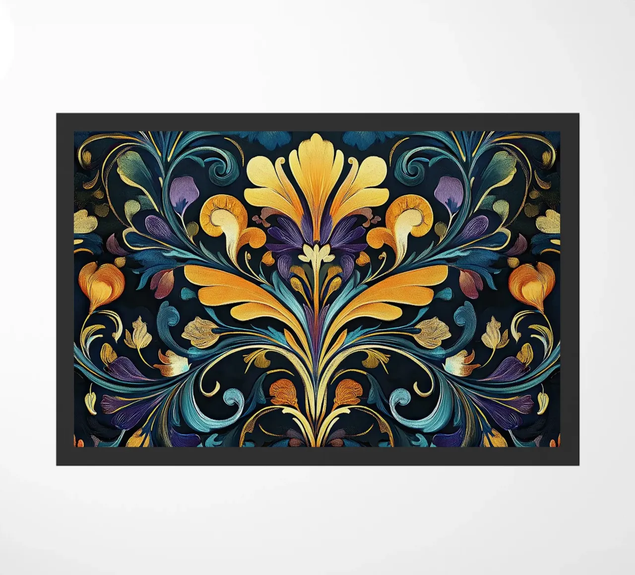 Art Nouveau - Un mondo di bellezza stilizzata zerbino da Artful Bloom