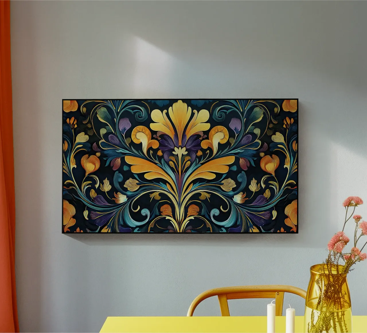 Art Nouveau - Un mondo di bellezza stilizzata plexiglass da Artful Bloom