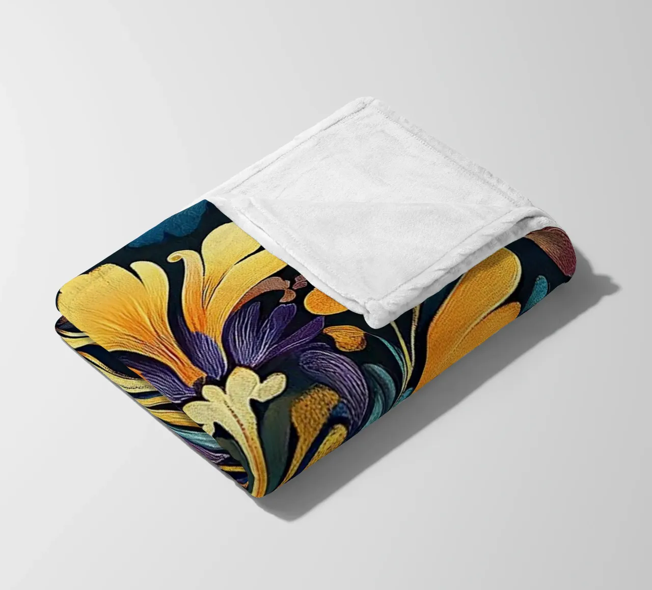 Art Nouveau - Un mondo di bellezza stilizzata coperta in pile da Artful Bloom