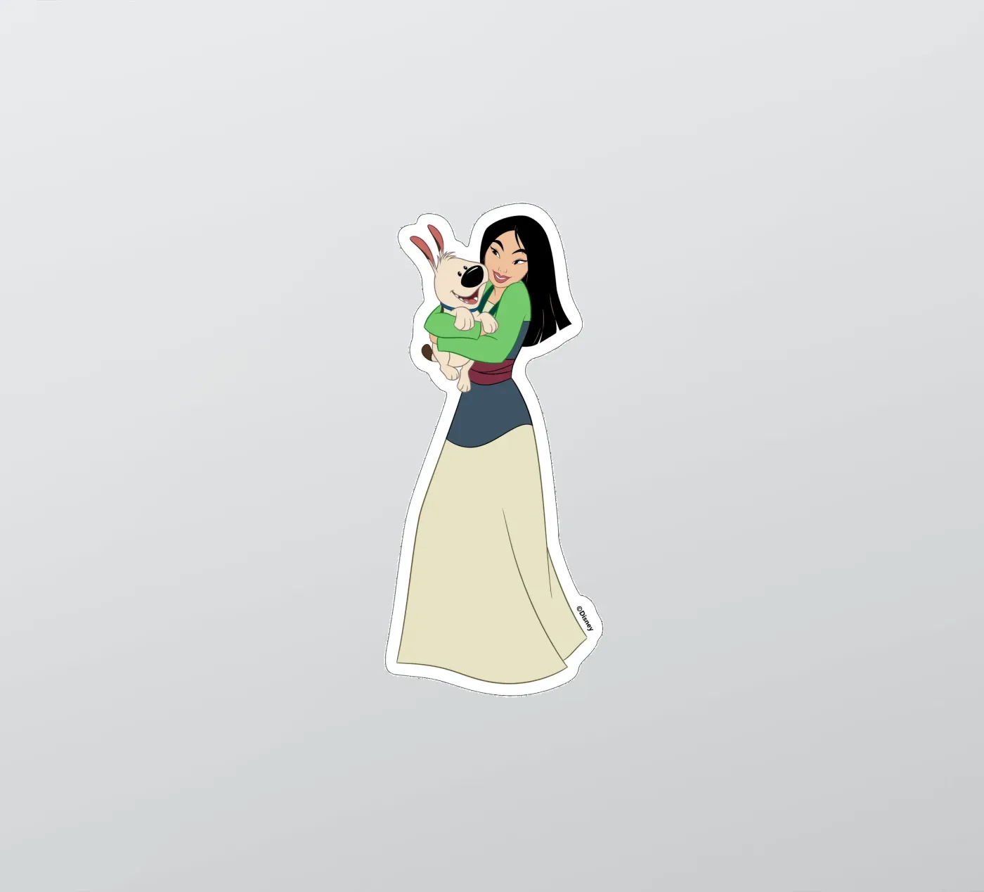 MULAN autocollant de DISNEY PRINCESS - Sticker Shop