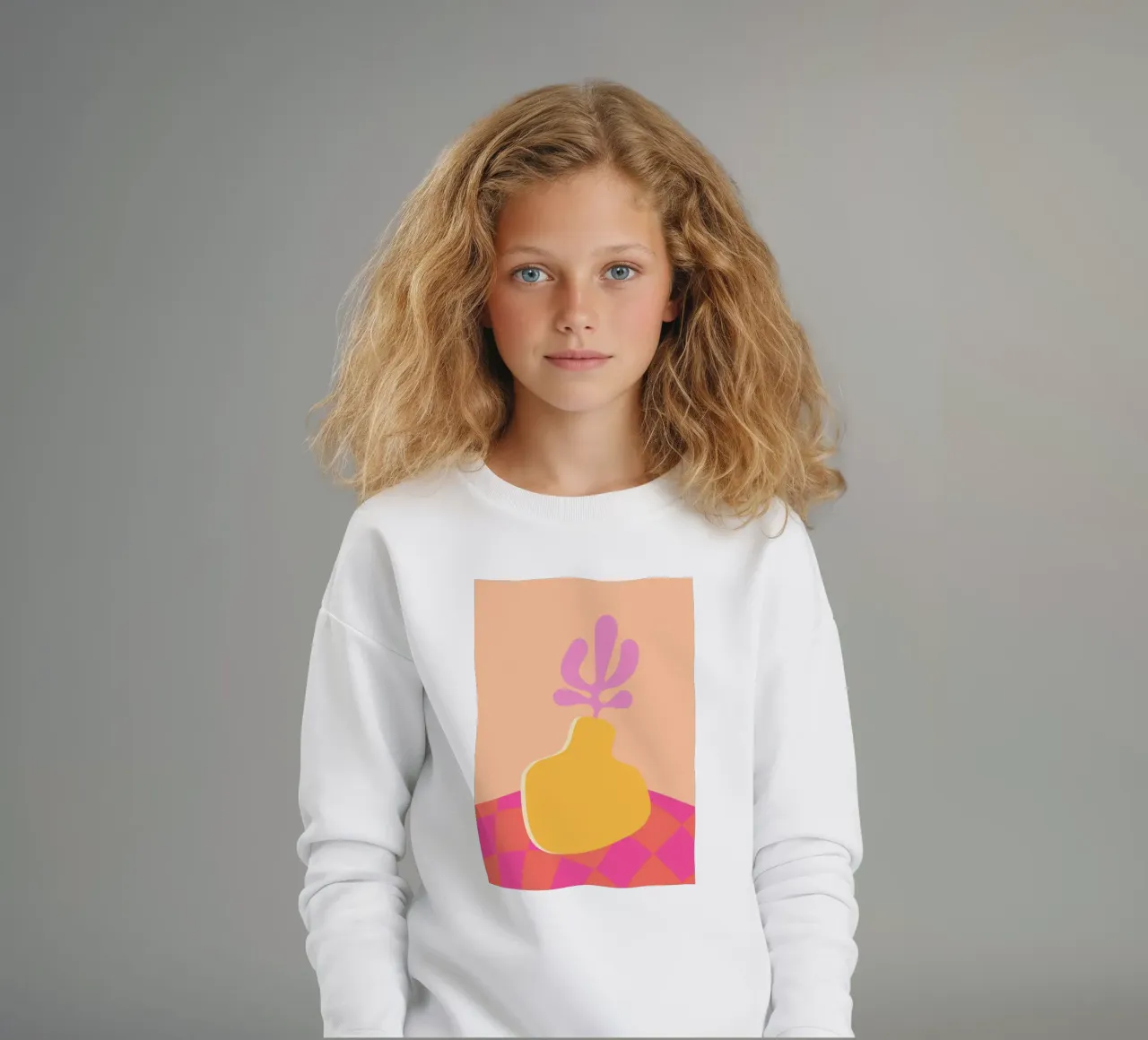 Arte astratta colorata, Dopamina preppy felpa bambino da pdigitalprints