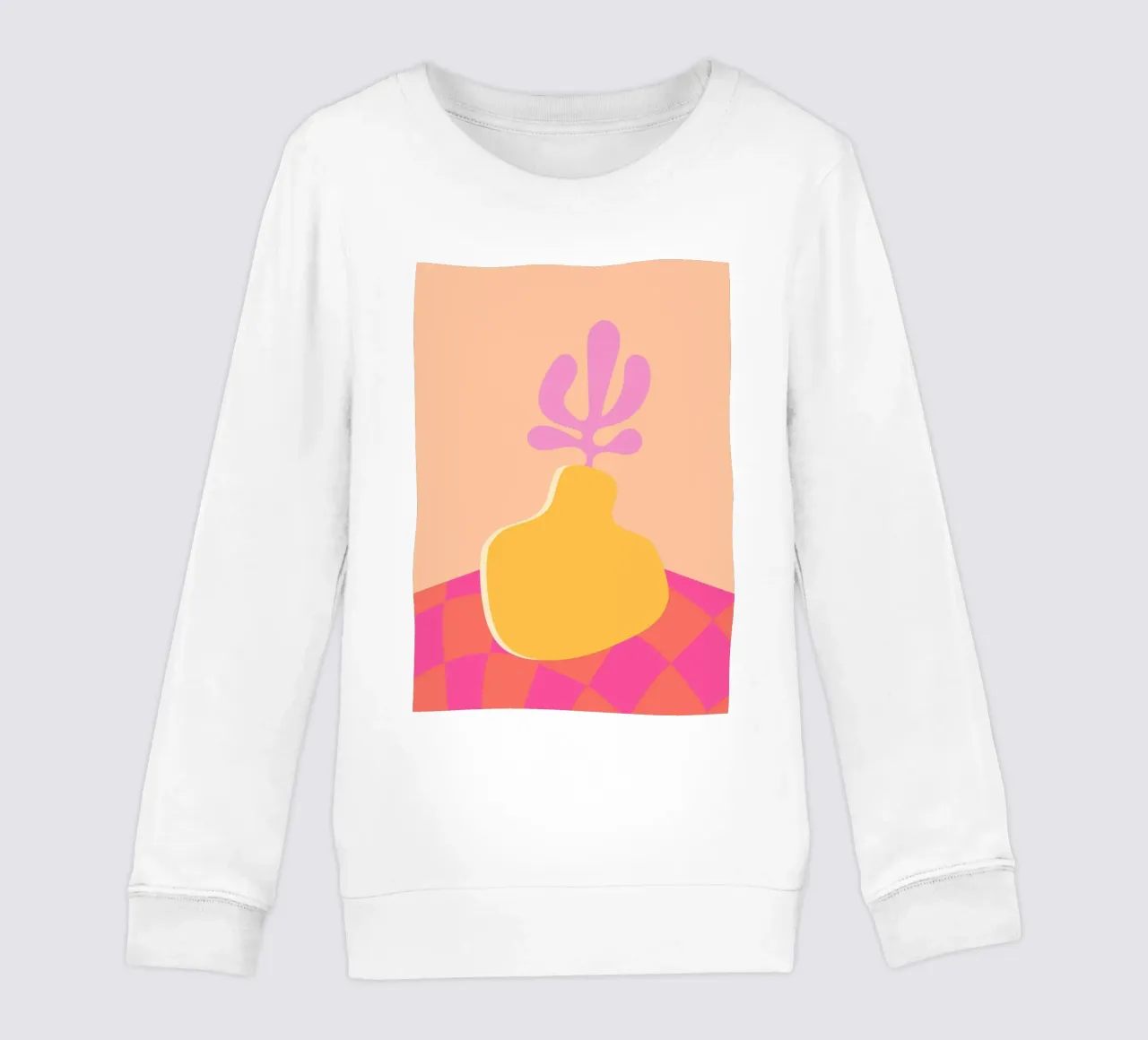 Arte astratta colorata, Dopamina preppy felpa bambino da pdigitalprints