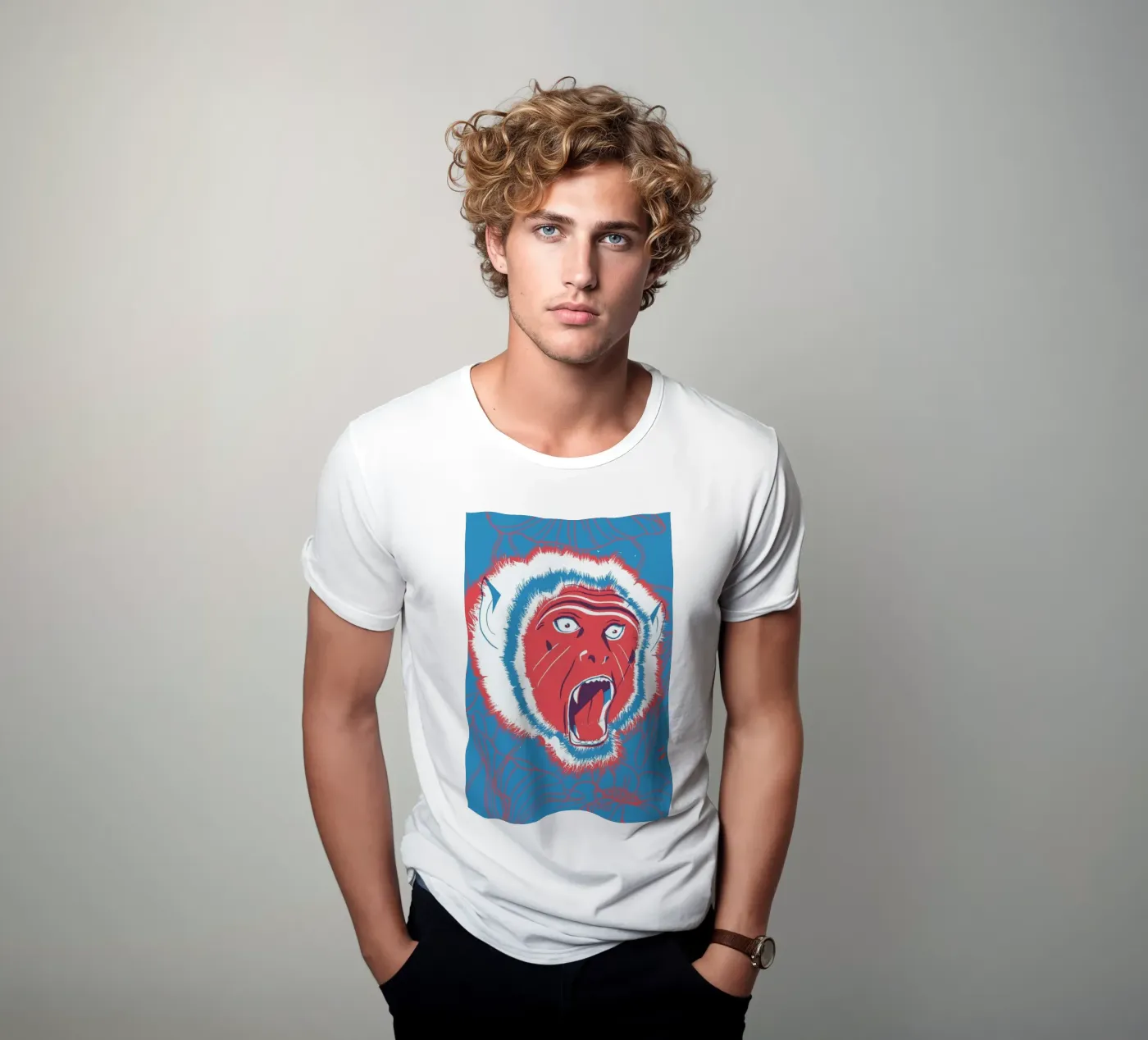 Monkey t-shirt da Pietari Posti