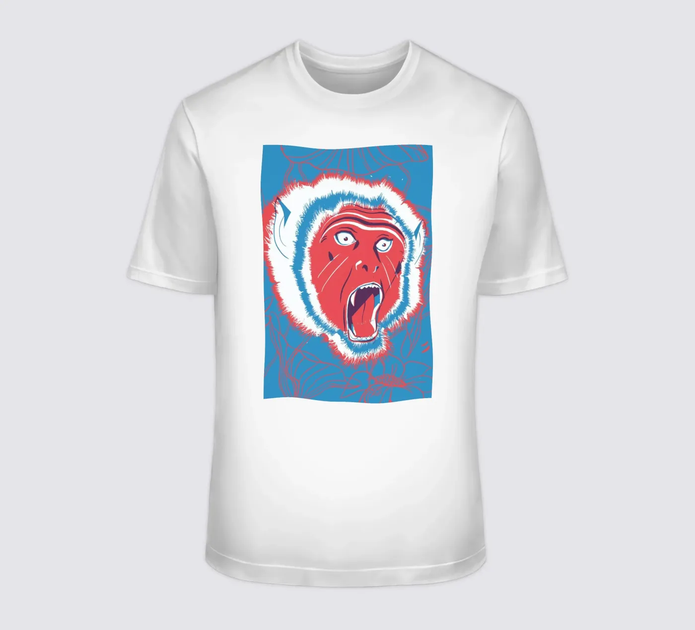 Monkey t-shirt by Pietari Posti