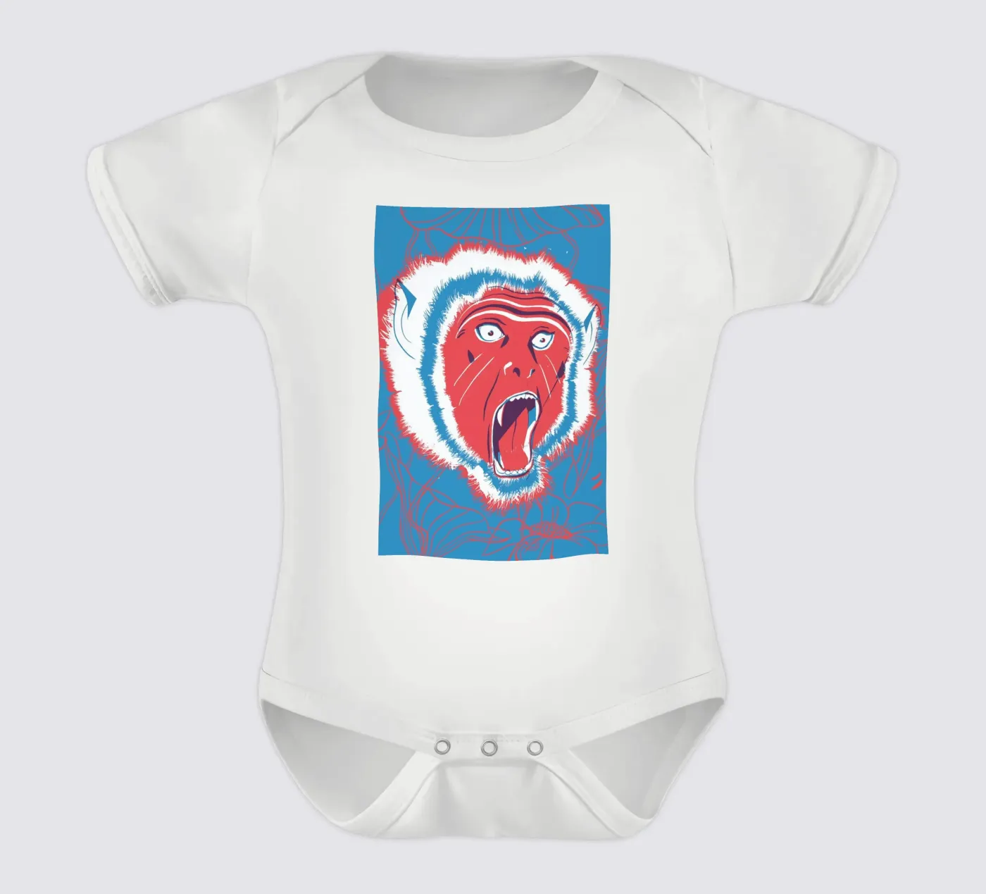 Monkey body neonato maniche corte da Pietari Posti