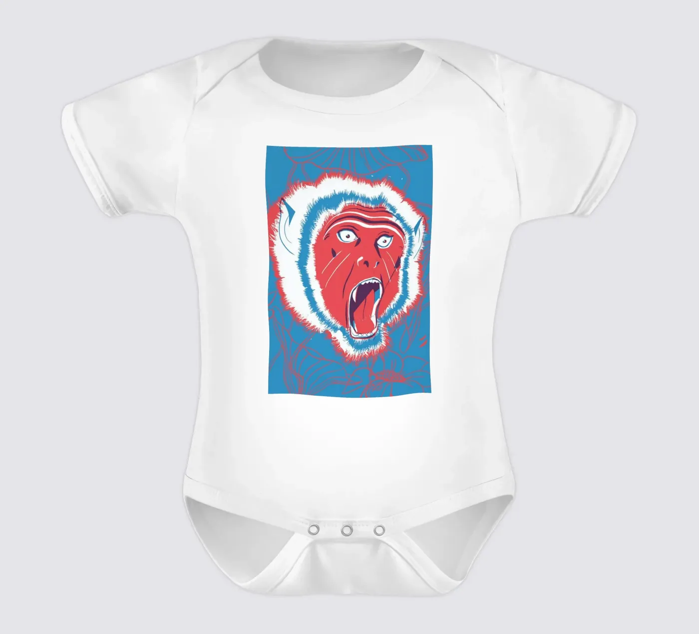 Monkey body neonato maniche corte da Pietari Posti