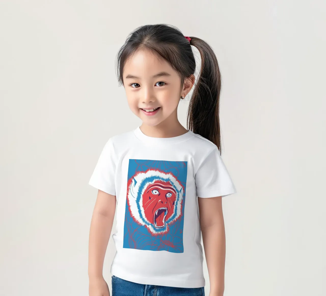 Monkey t-shirt bambini da Pietari Posti