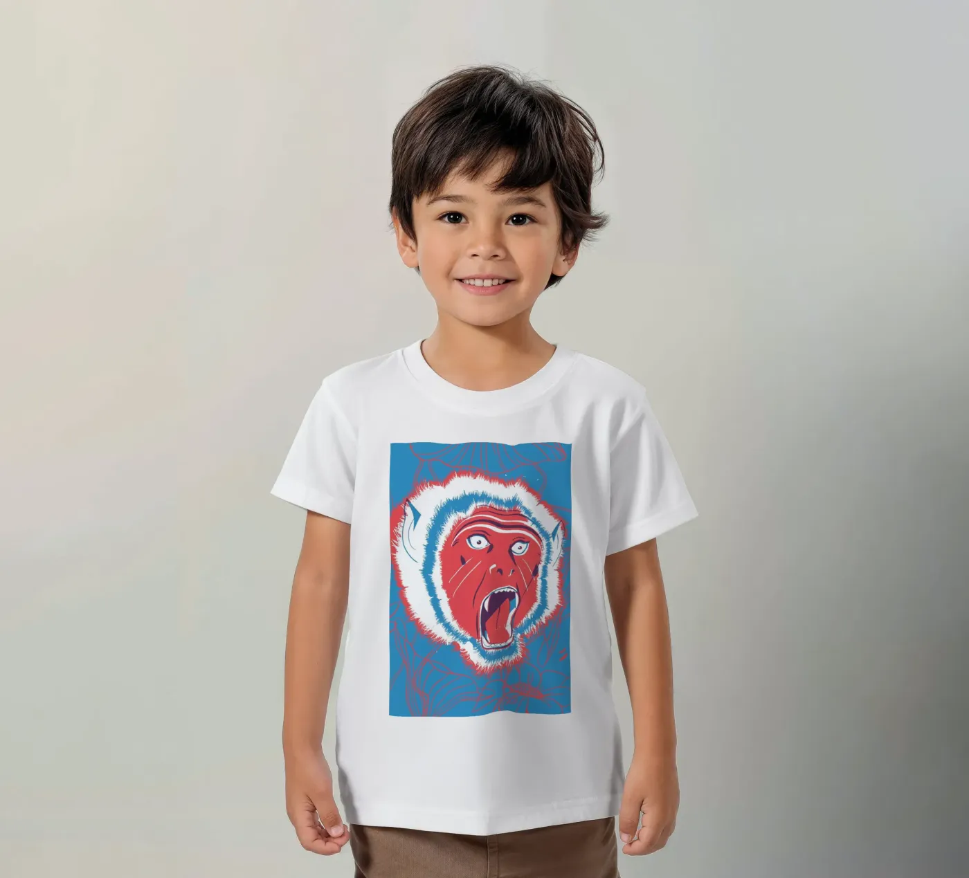 Monkey kinder t-shirt van Pietari Posti