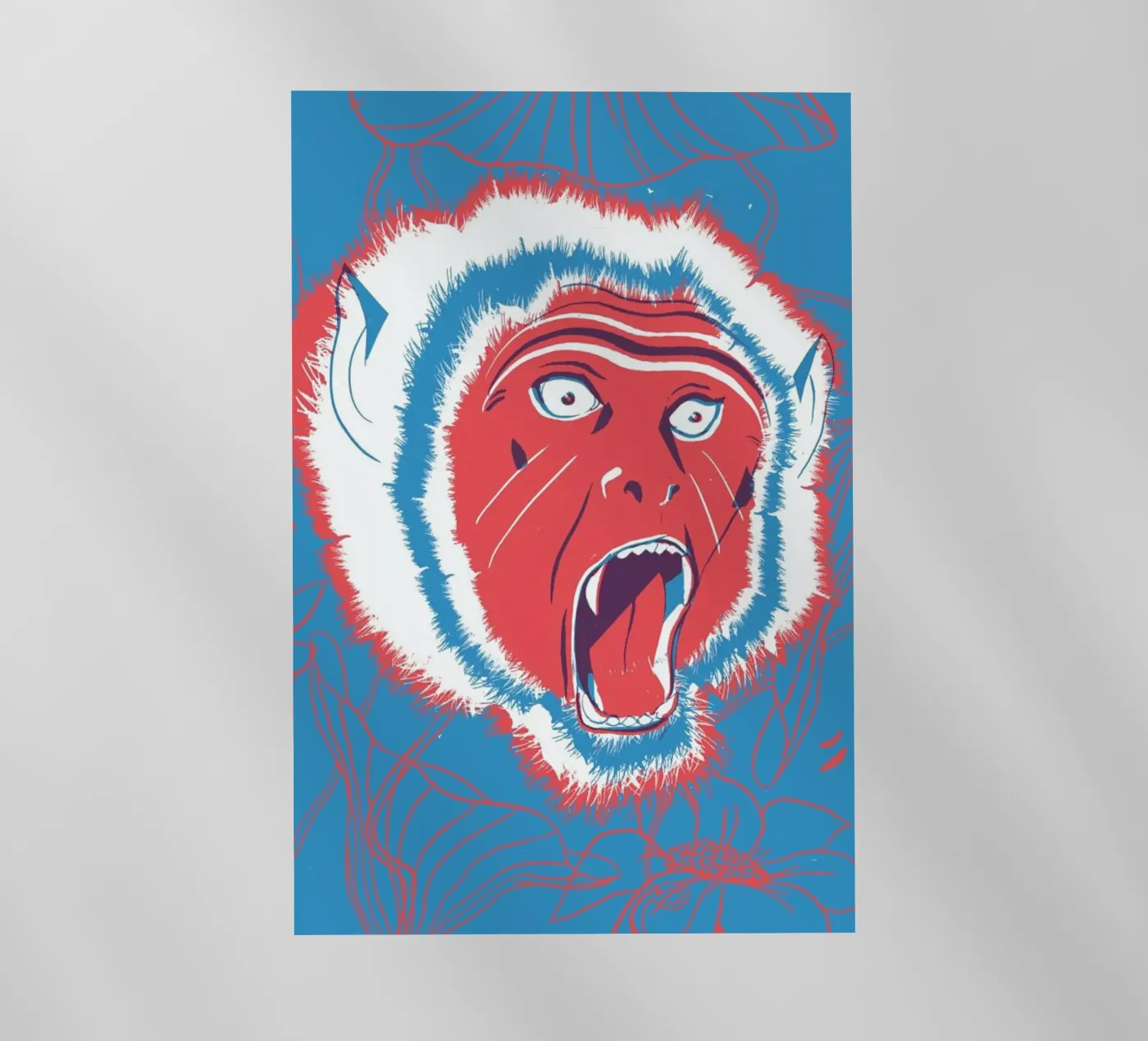 Monkey film rétro-éclairé de Pietari Posti