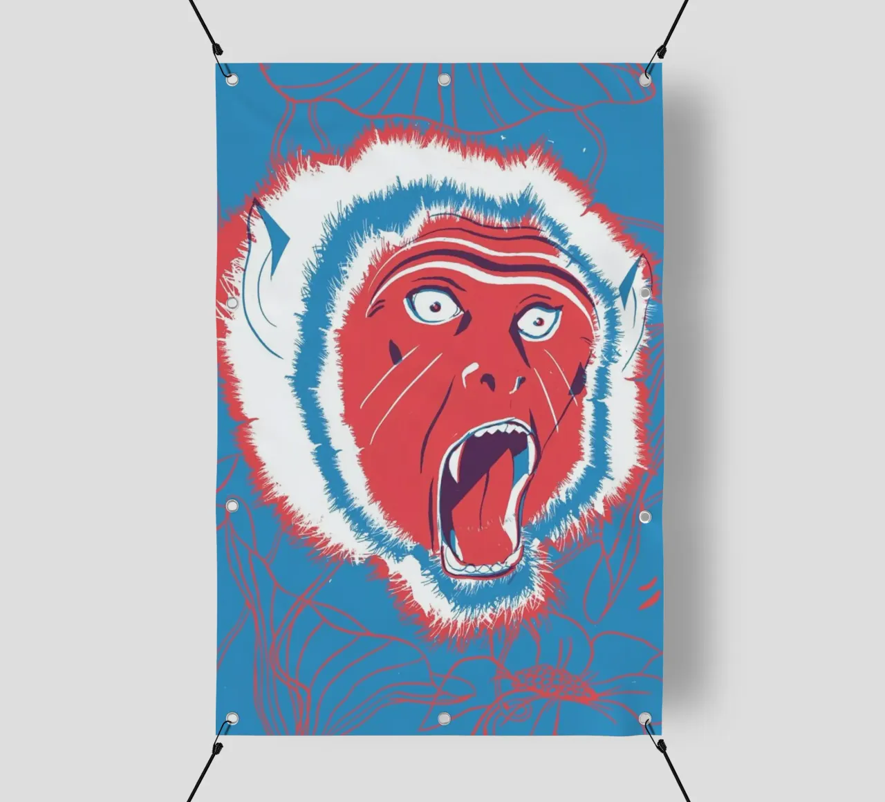 Monkey telo in pvc da Pietari Posti