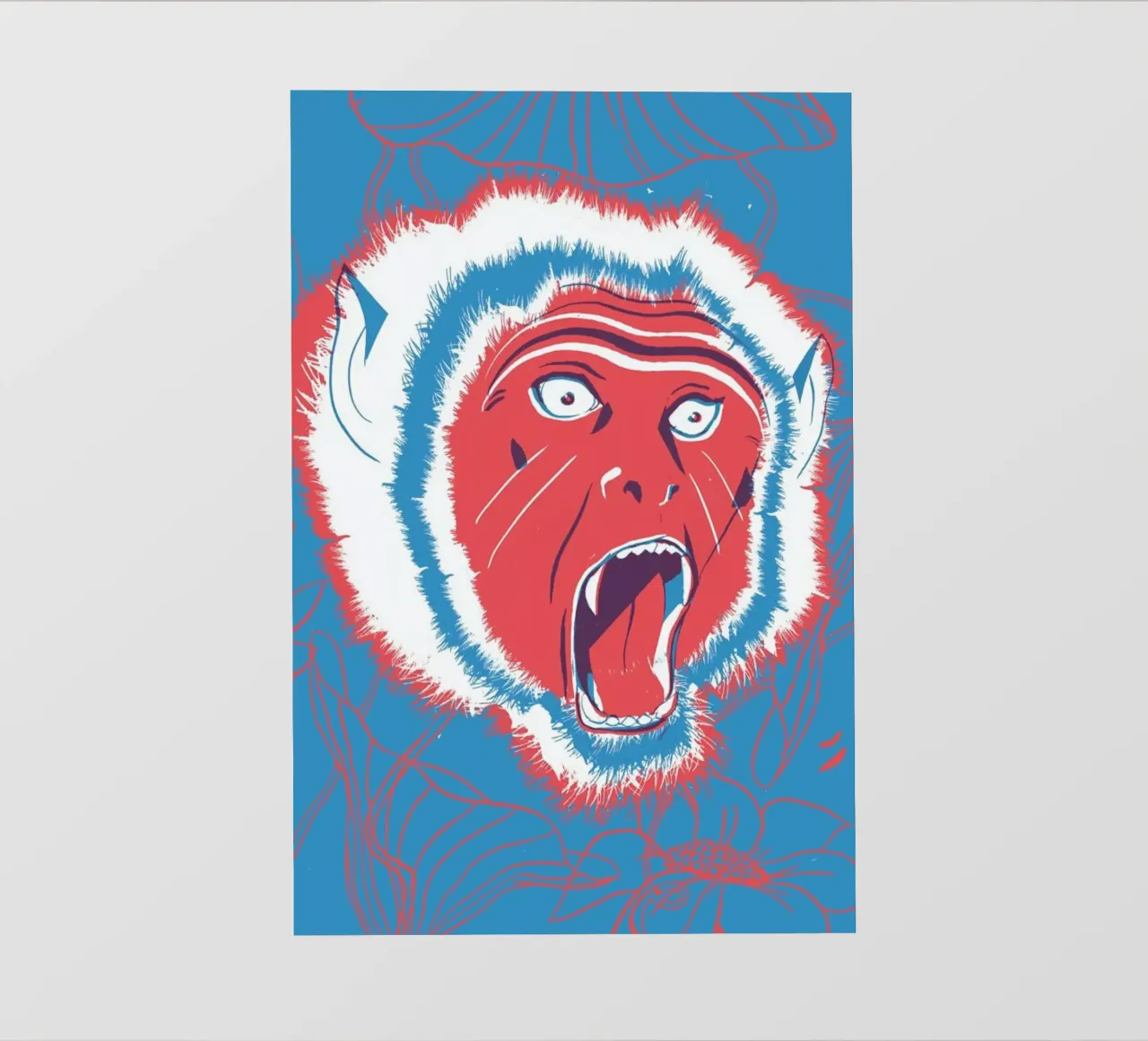 Monkey telo in pvc da Pietari Posti