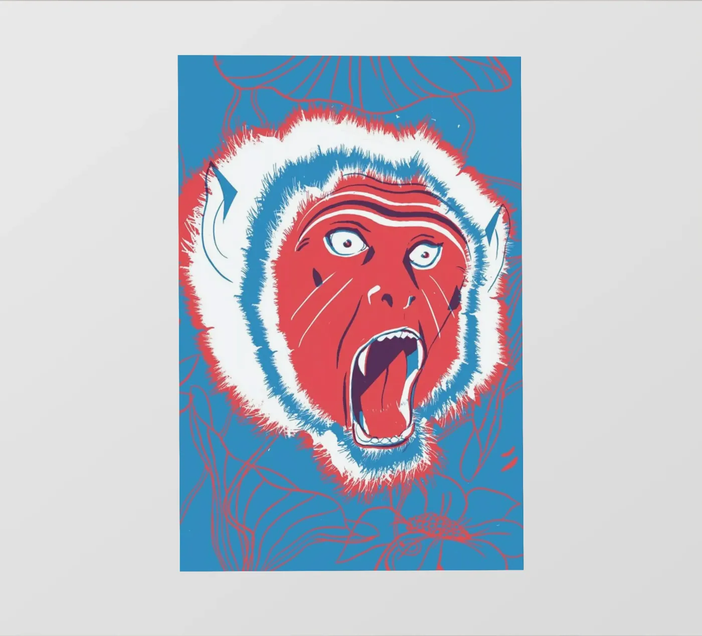 Monkey pvc cover by Pietari Posti