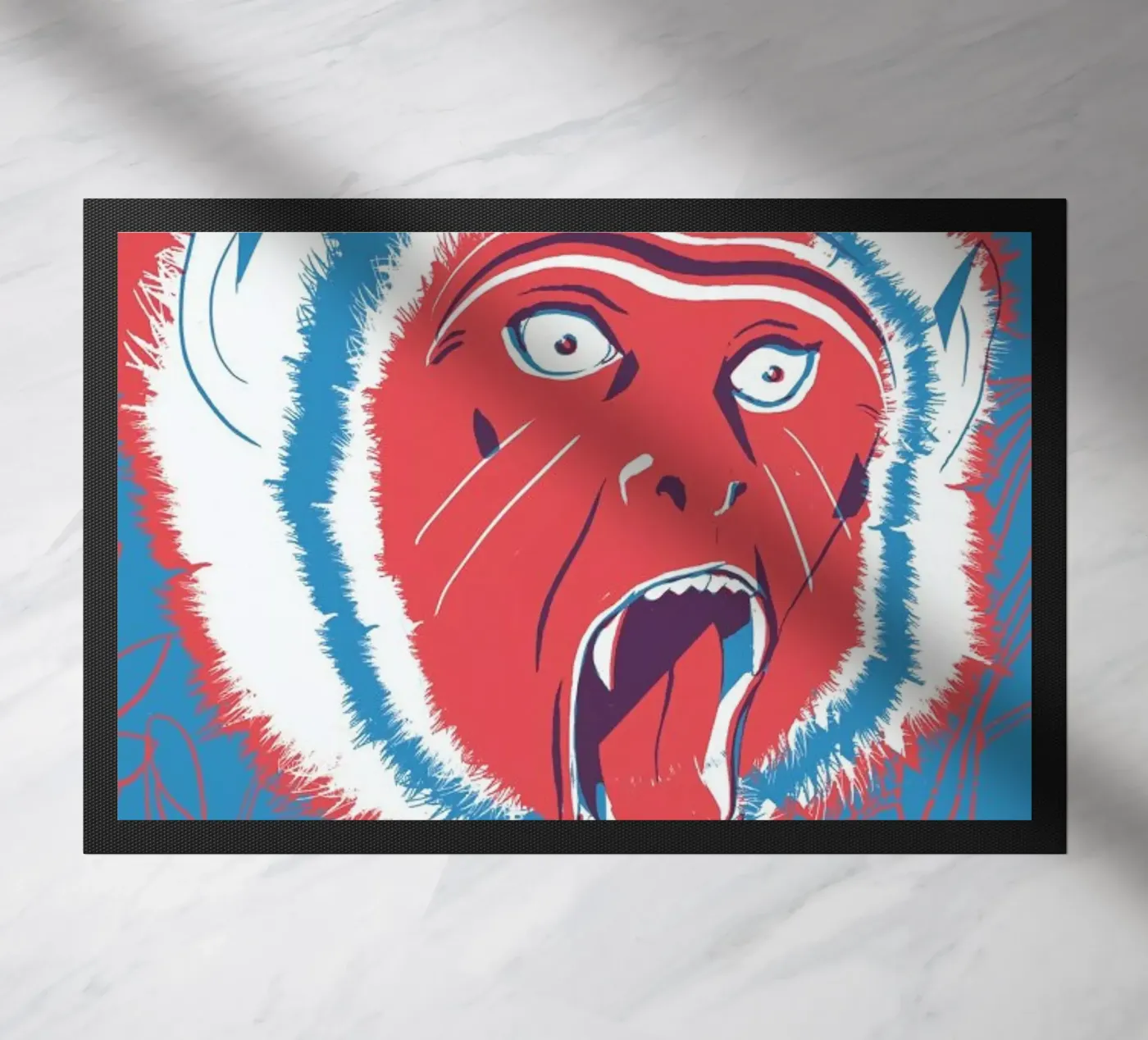 Monkey doormat by Pietari Posti