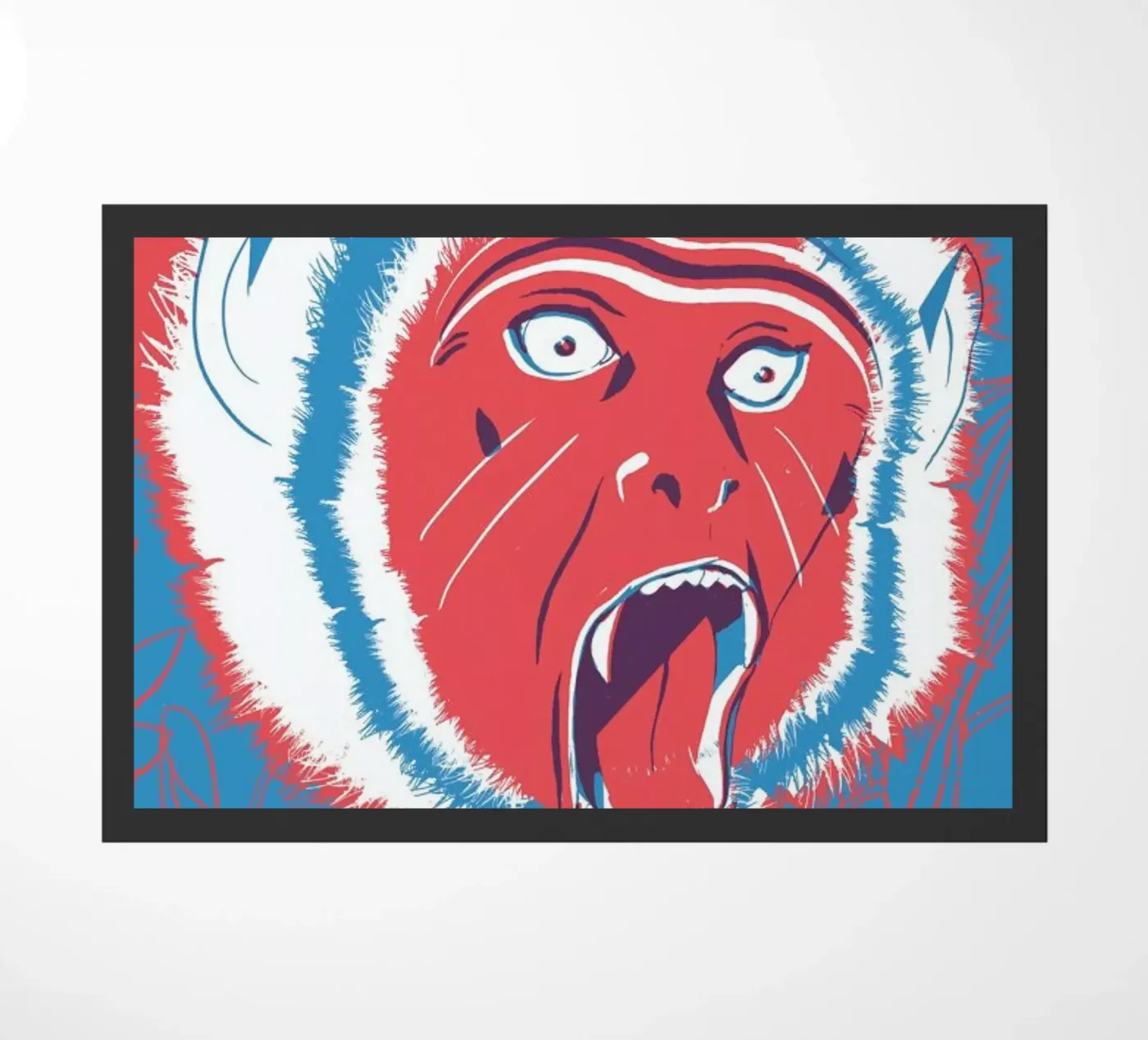 Monkey doormat by Pietari Posti