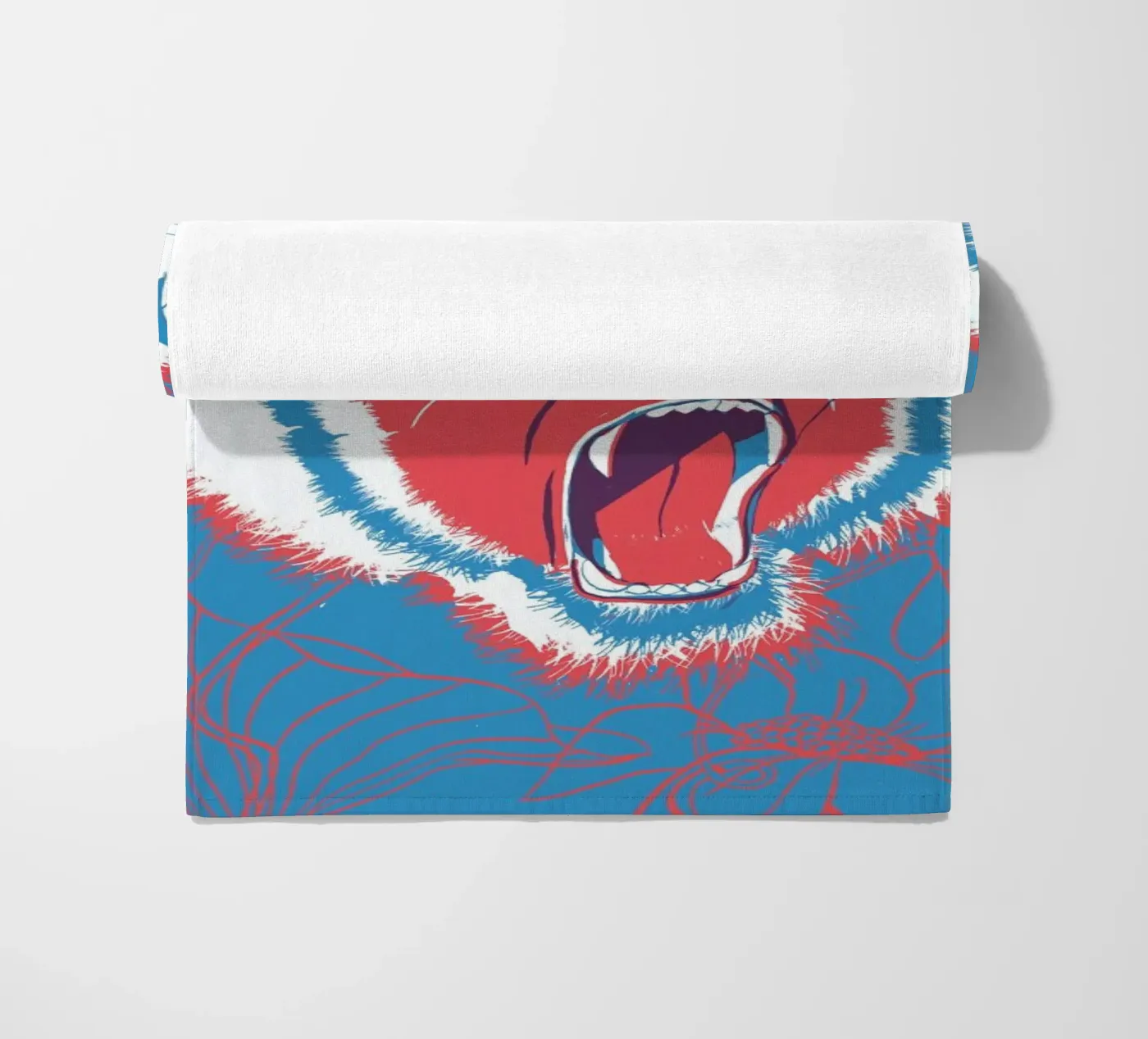 Monkey beach towel by Pietari Posti