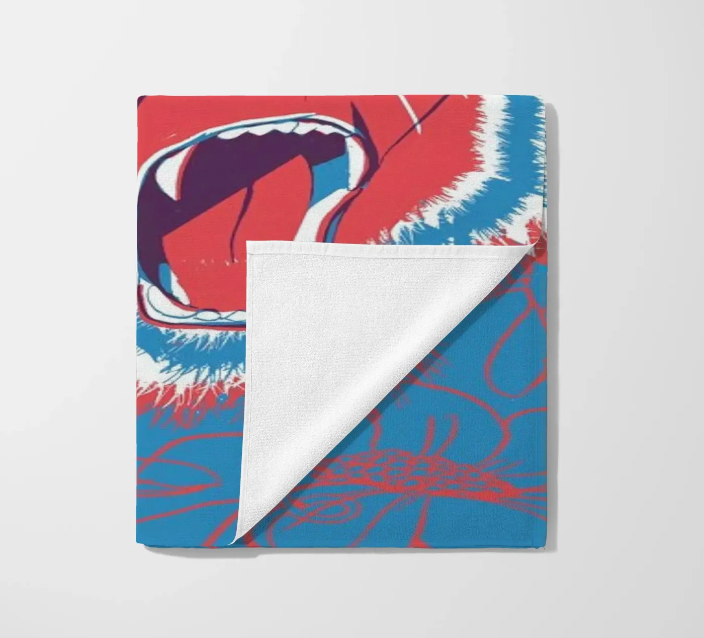 Monkey beach towel by Pietari Posti