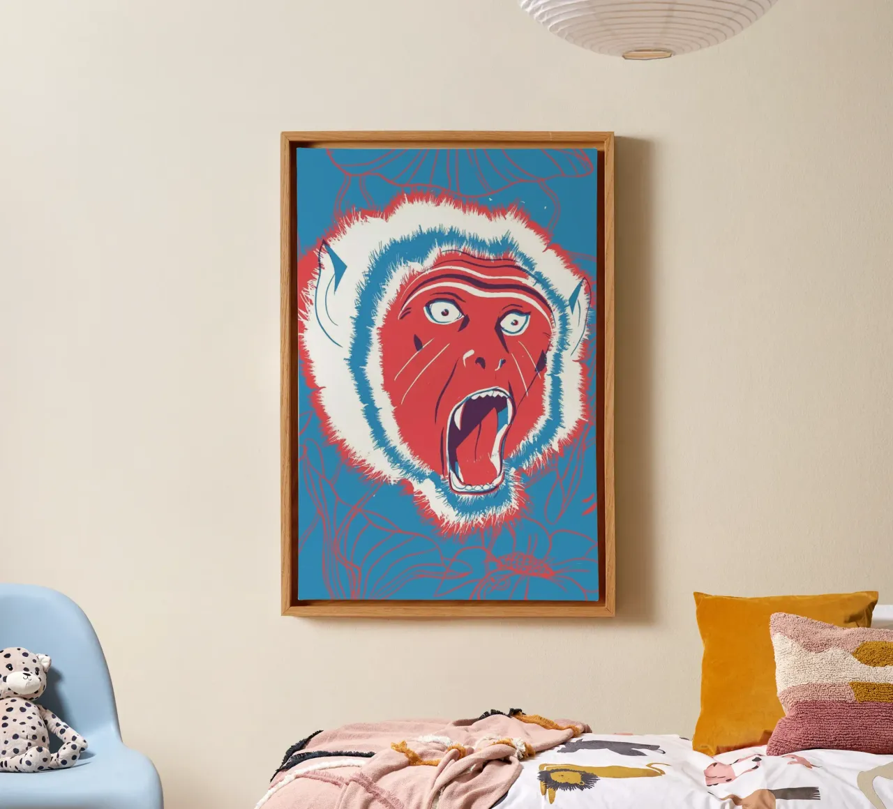 Monkey canvas van Pietari Posti