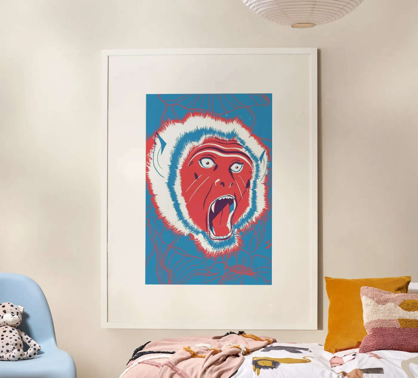 Monkey Poster von Pietari Posti