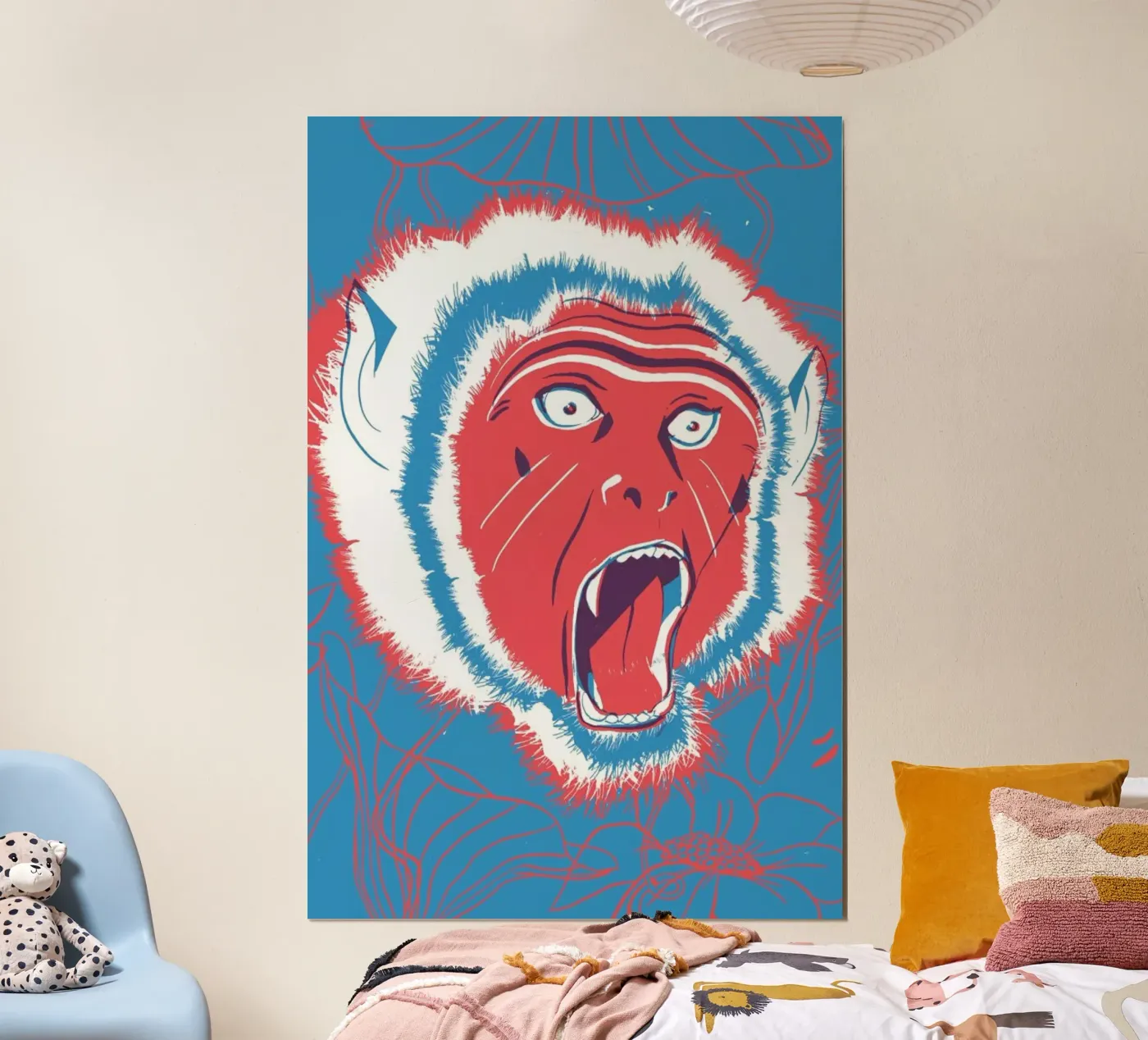 Monkey Poster von Pietari Posti