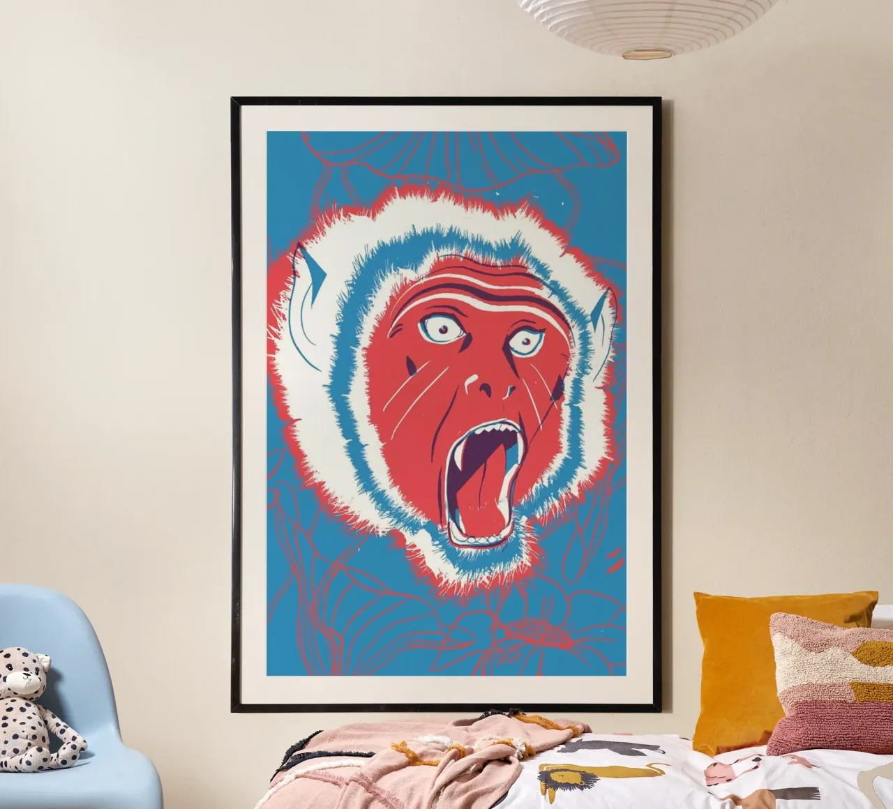 Monkey Poster von Pietari Posti
