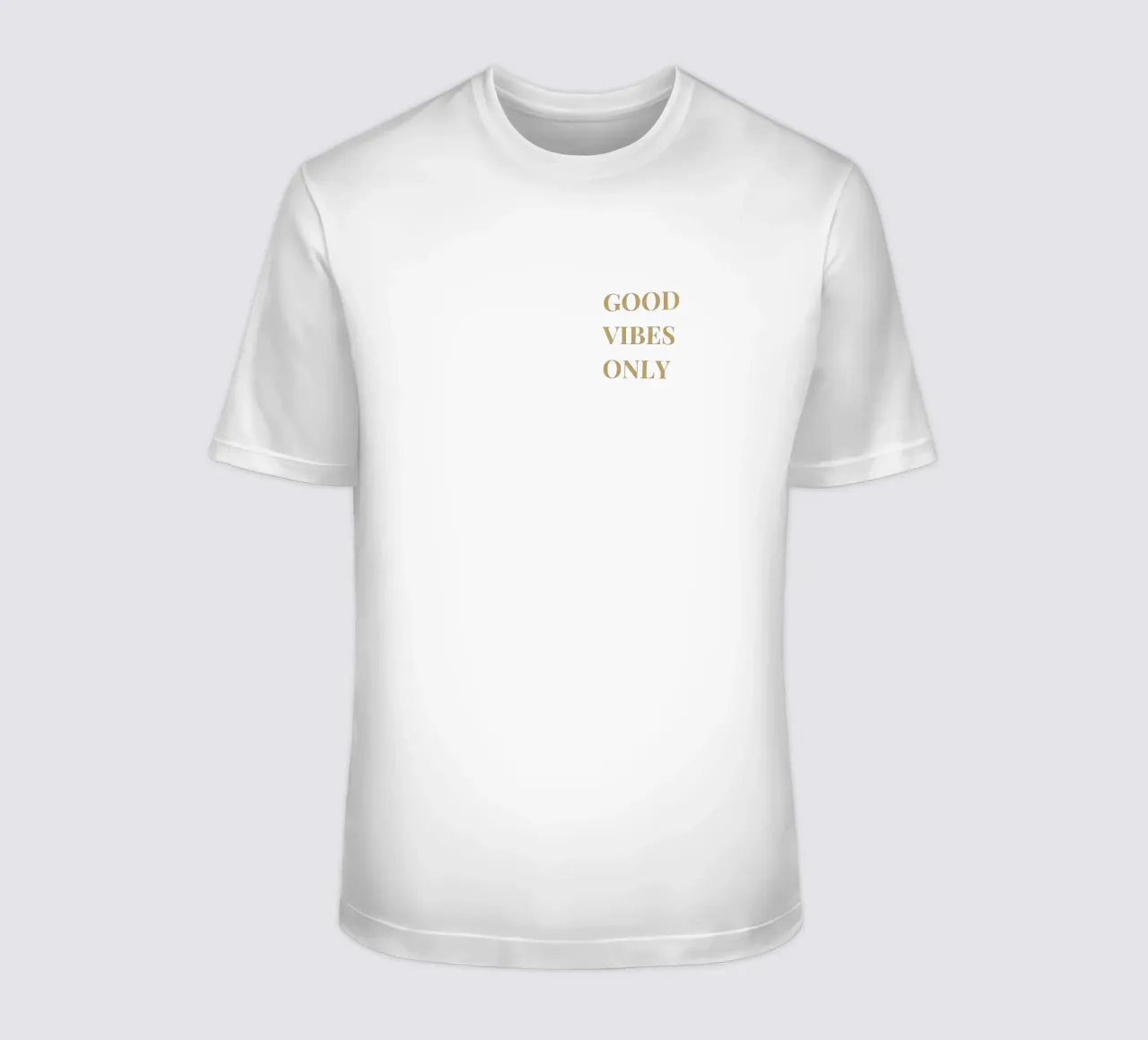 good vibes only t-shirt da apoloprints