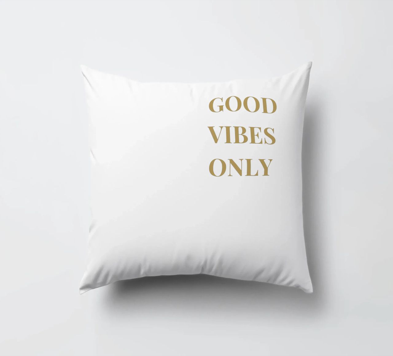 good vibes only cuscino da apoloprints