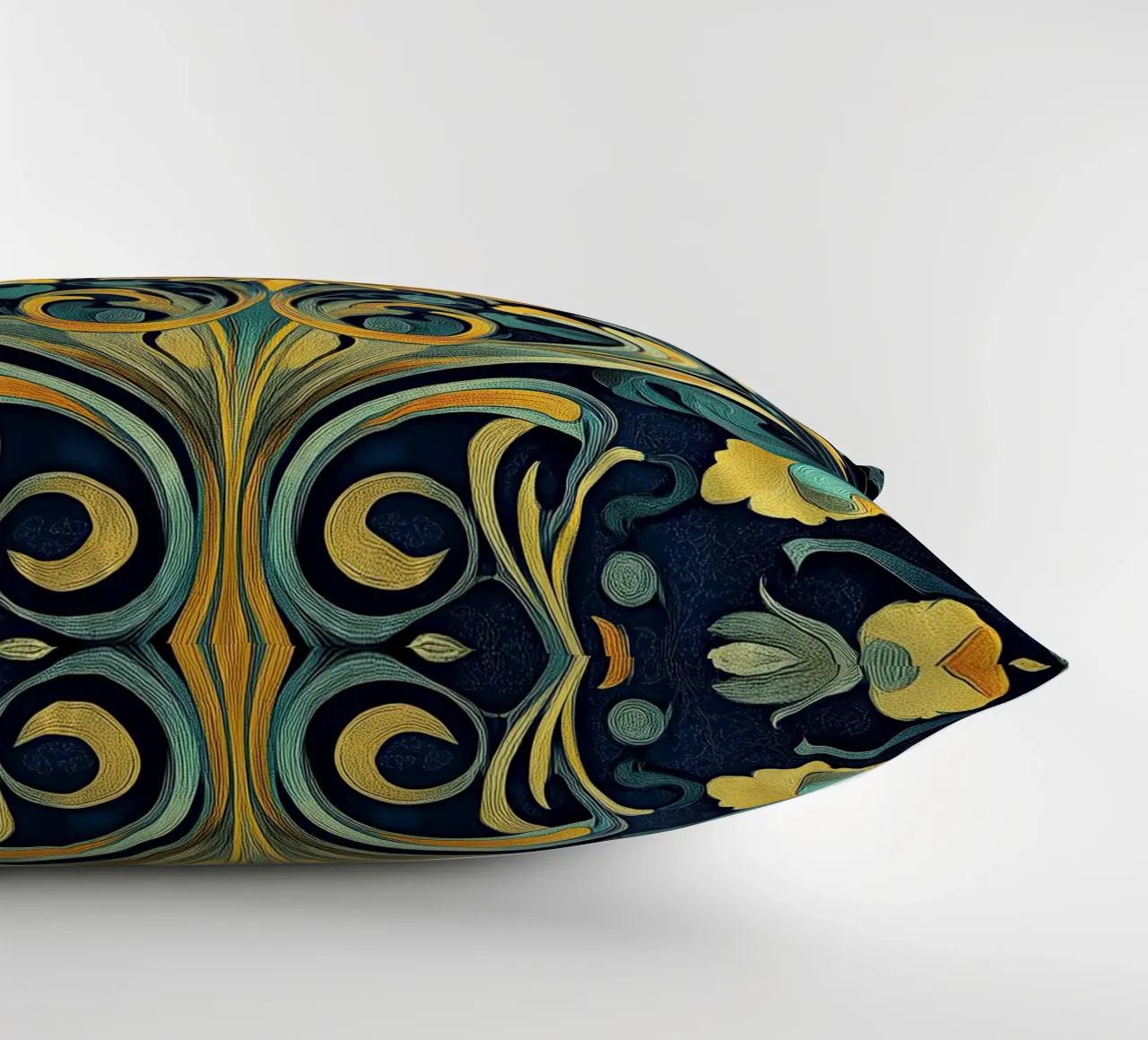 Art Nouveau - Linee e forme poetiche cuscino da Artful Bloom