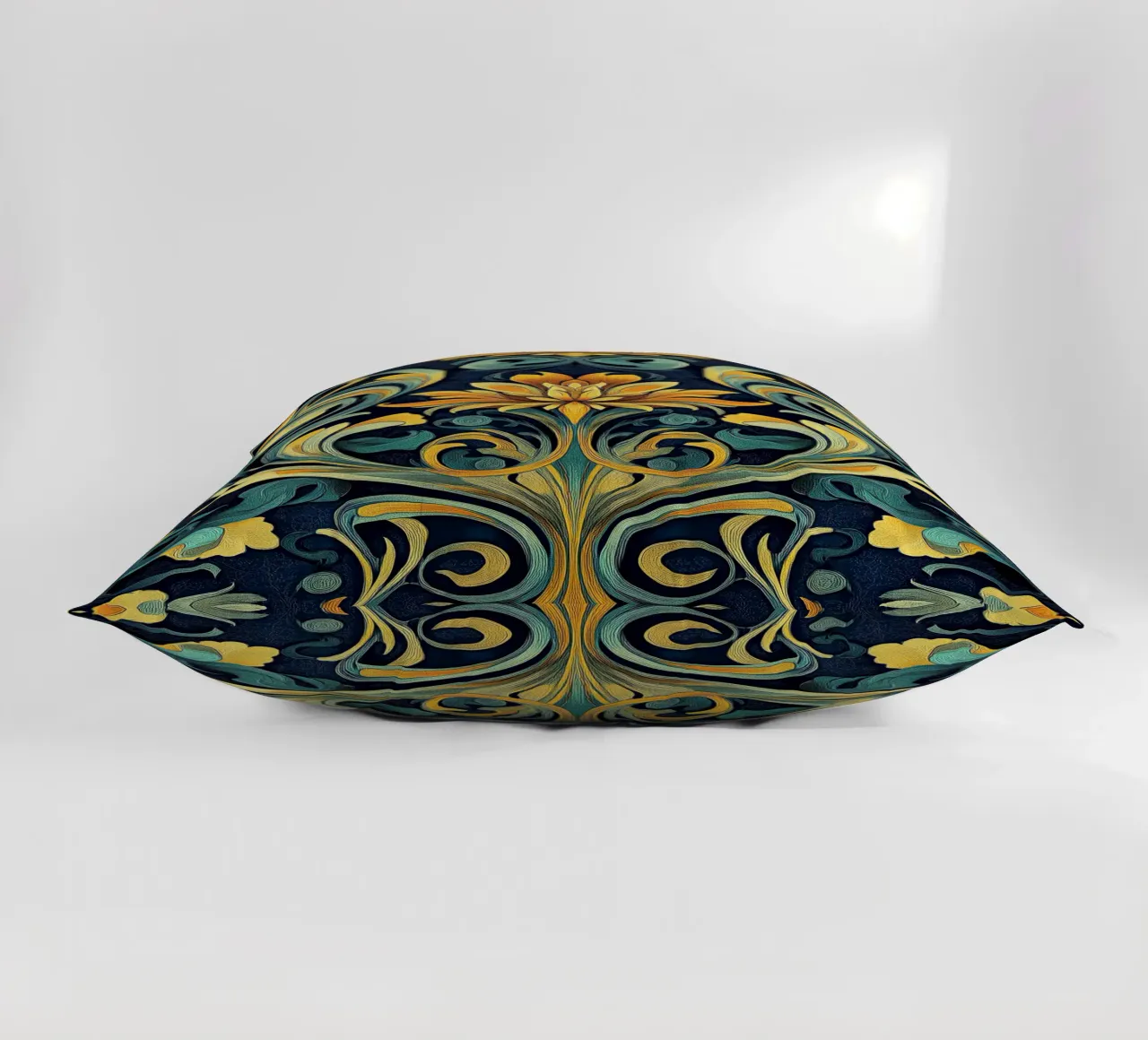 Art Nouveau - Linee e forme poetiche cuscino da Artful Bloom