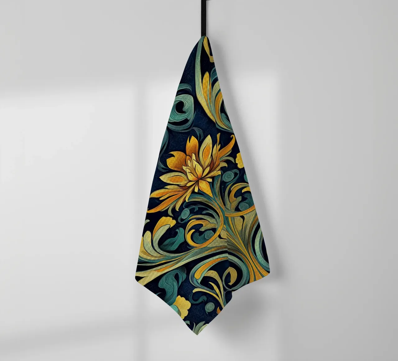 Art Nouveau - Linee e forme poetiche canovaccio da cucina da Artful Bloom