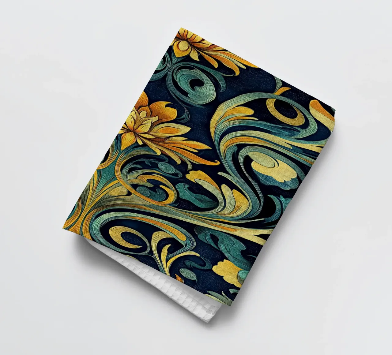 Art Nouveau - Linee e forme poetiche canovaccio da cucina da Artful Bloom