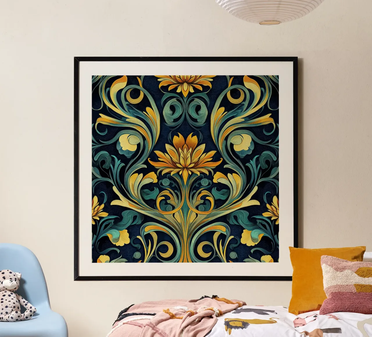 Art Nouveau - Linee e forme poetiche carta hahnemühle da Artful Bloom
