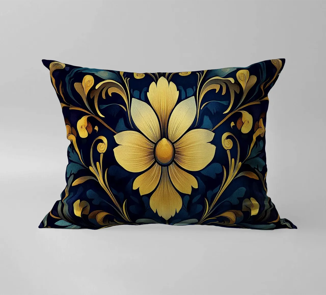 Art nouveau - Fiori in armonia senza tempo cuscino da Artful Bloom