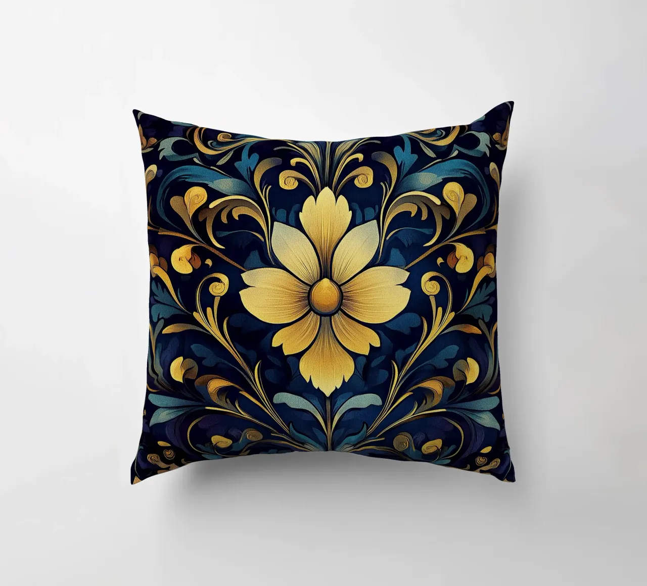 Art nouveau - Fiori in armonia senza tempo cuscino da Artful Bloom