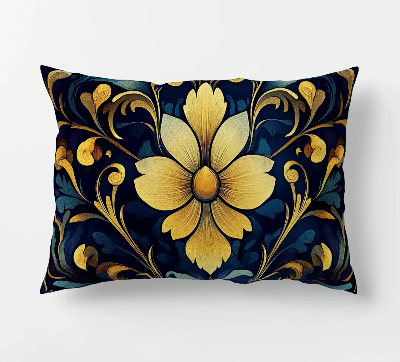 Art nouveau - Fiori in armonia senza tempo cuscino da Artful Bloom