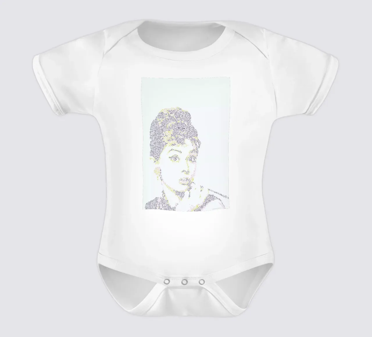 Audrey body neonato maniche corte da Viktor Hertz