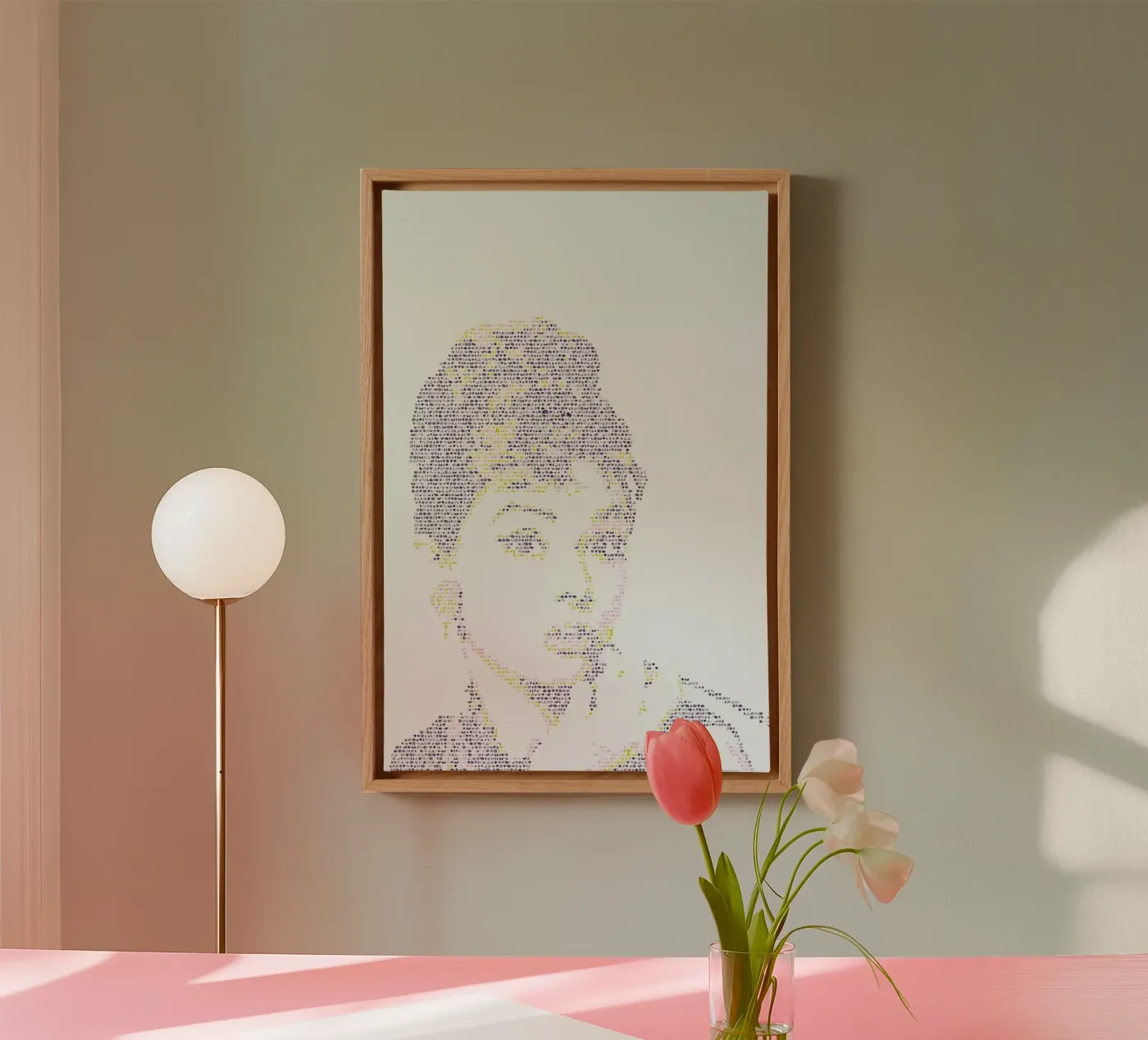 Audrey canvas by Viktor Hertz