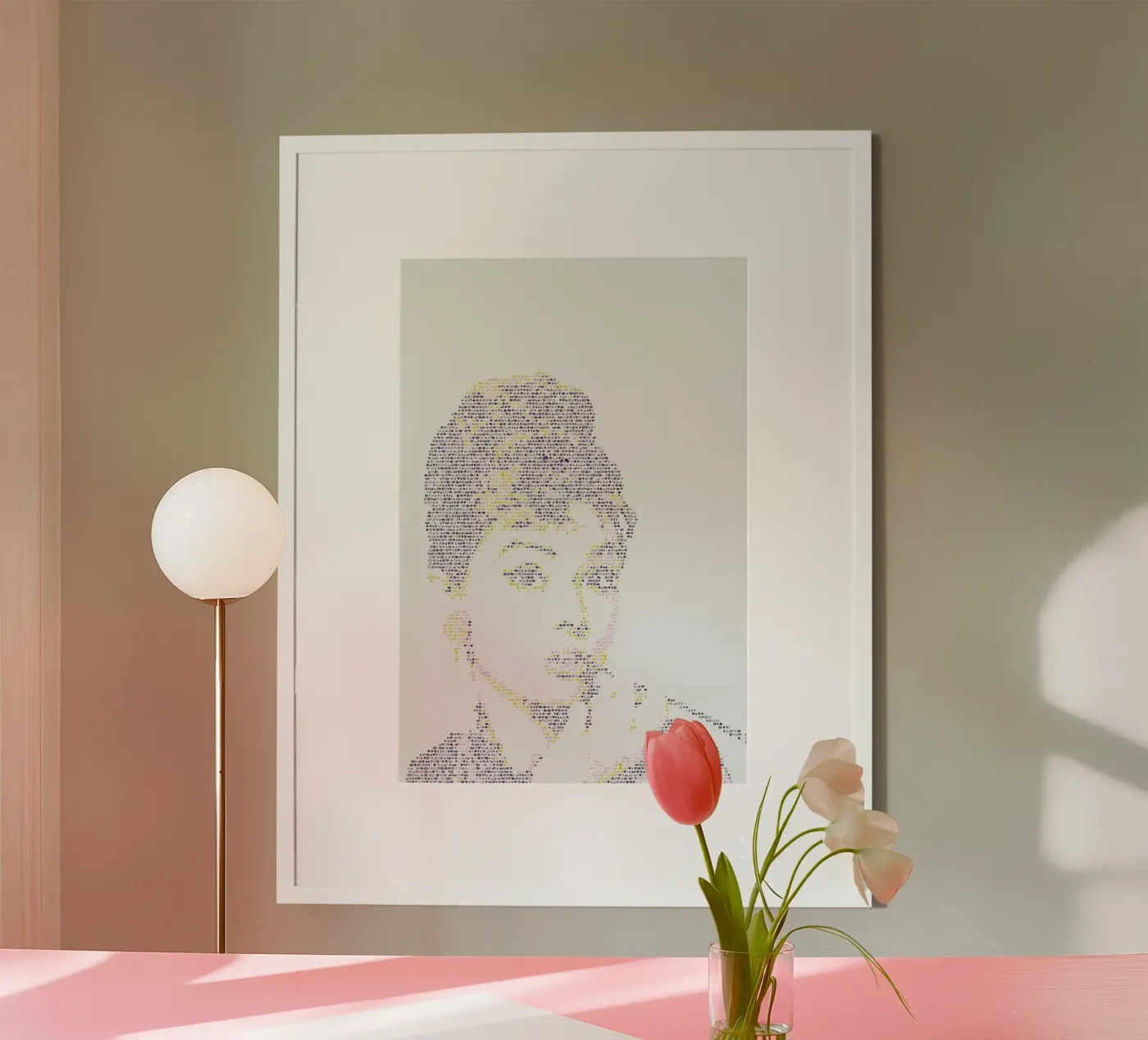 Audrey Poster von Viktor Hertz
