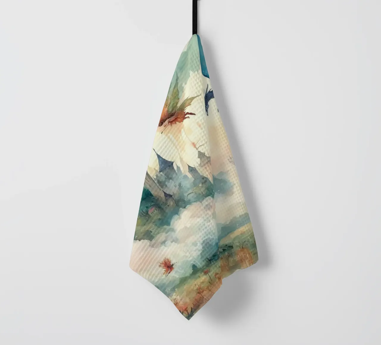 Il regno incantato dei castelli e delle fate canovaccio da cucina da Chromatic Fusion Studio