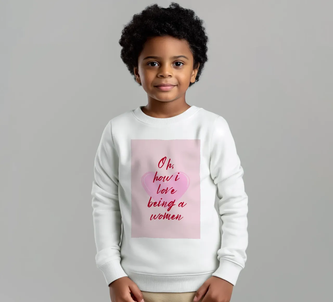 Oh, j'adore être une citation de femme sweat enfant de pdigitalprints