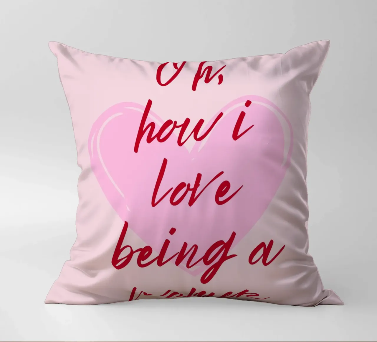 Adoro essere una donna citazione cuscino da pdigitalprints