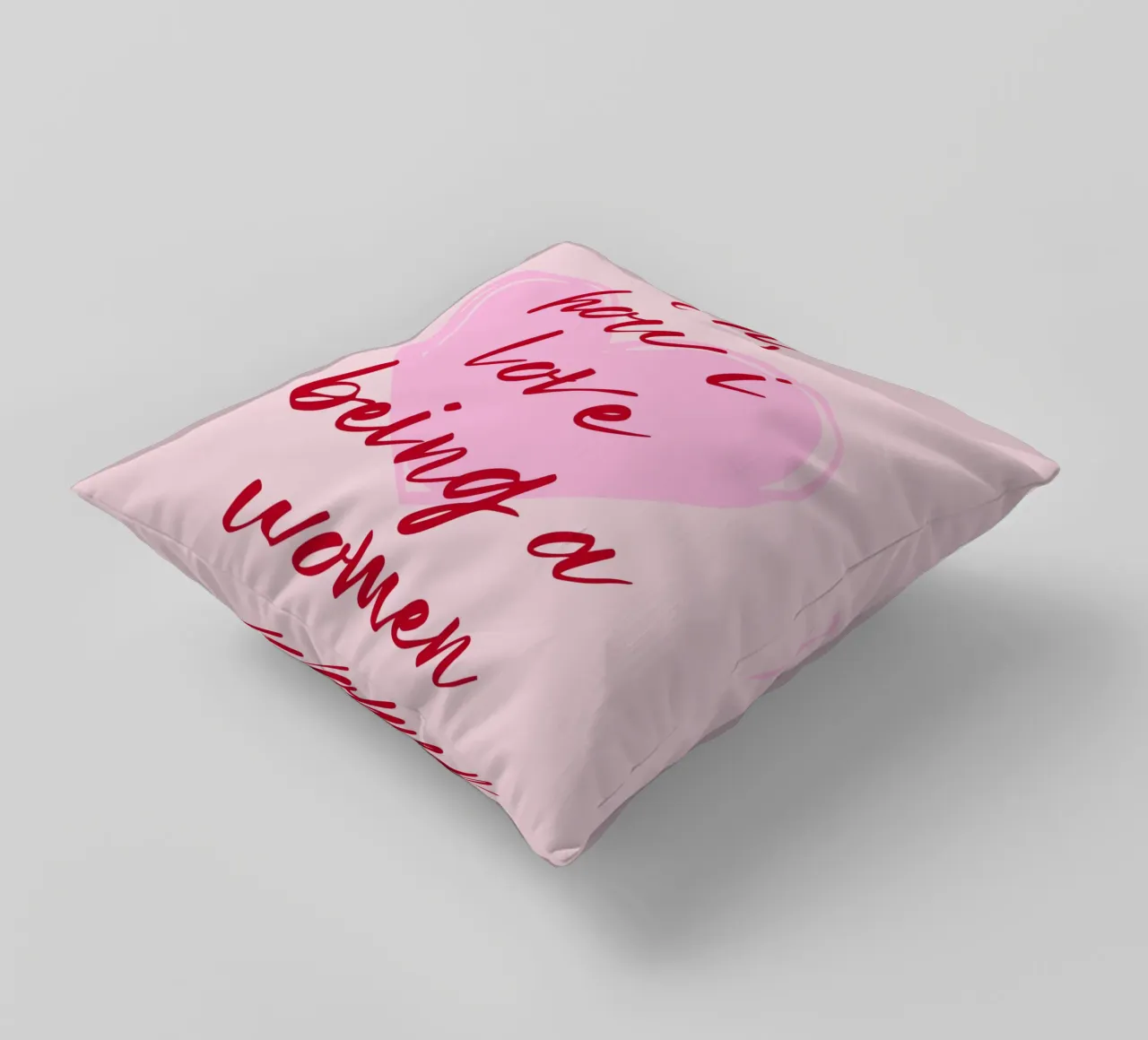 Adoro essere una donna citazione cuscino da pdigitalprints