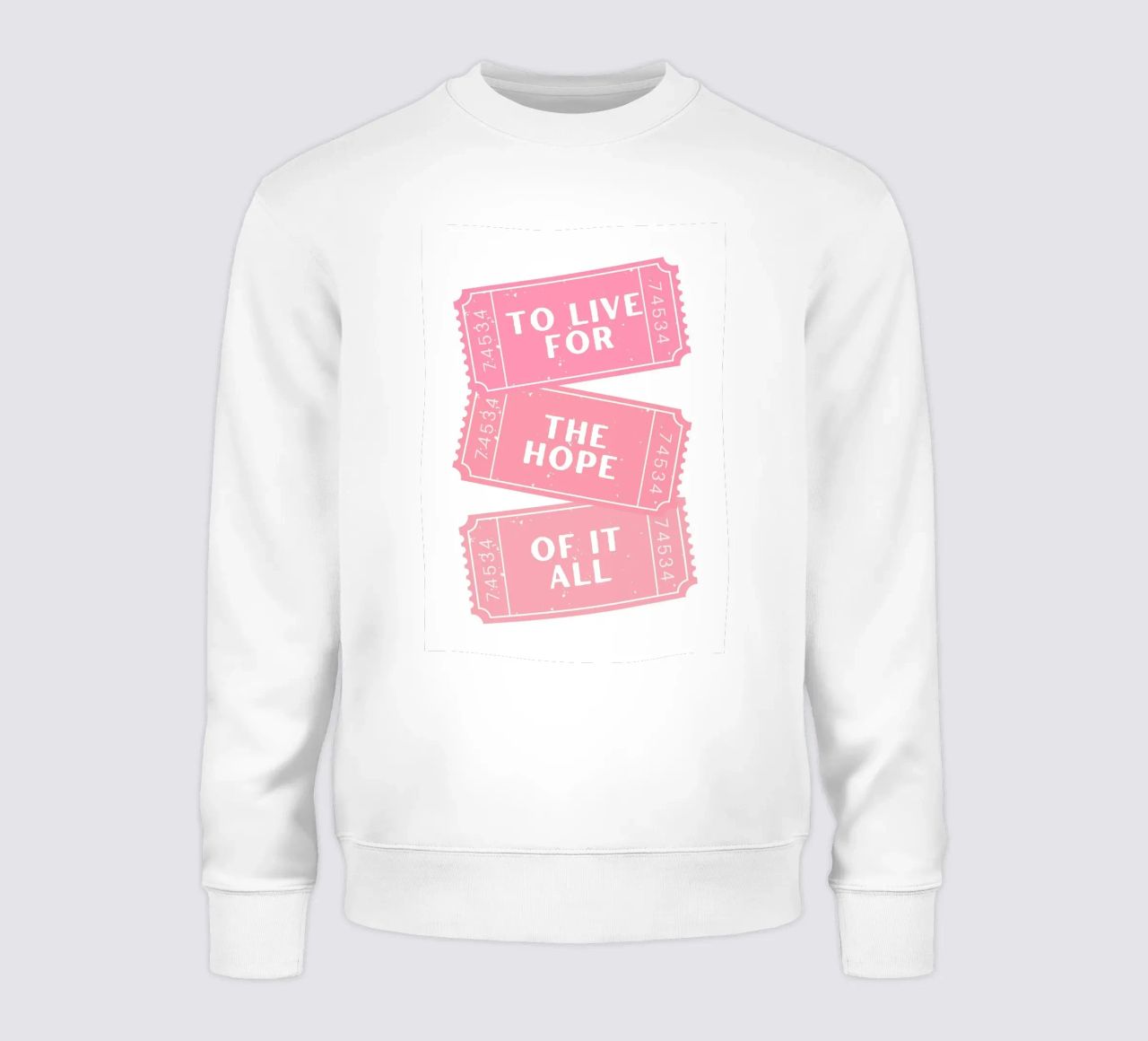 Vivere per la speranza di tutto questo canzone di Taylor Swift felpa da pdigitalprints