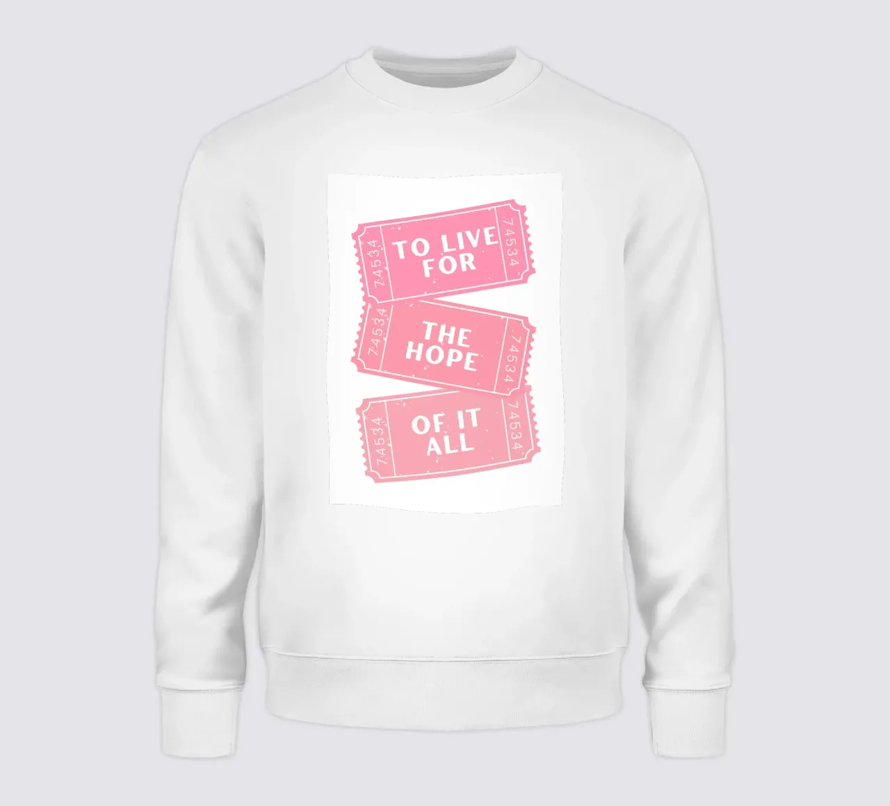 Vivere per la speranza di tutto questo canzone di Taylor Swift felpa da pdigitalprints